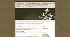 Desktop Screenshot of lissagepermanent.fr